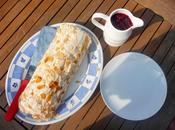 Lekue Meringue Roulade with Blackcurrant Mint Couli