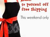 Flirty Aprons Sale: Percent Free Shipping THIS WEEKEND ONLY