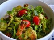 Healthy International Recipe: Italian Pesto Pasta with Cherry Tomatoes Arugula