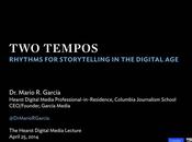 Tempos: Rhythms Storytelling Digital