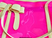 Style Transparent Tote with Radiant Orchid