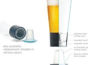 Dimple Beer: Self-chilling Pint Glassware