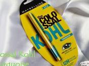 Maybelline COLOSSAL KOHL TURQUOISE Review Swatches EOTD