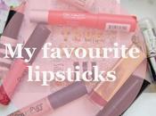 Favourite Lipsticks.