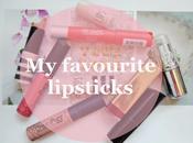 Favourite Lipsticks.