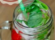 Berry Basil Infused Water