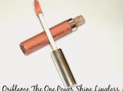 Oriflame Power Shine Lipgloss Nude Reflection Swatches