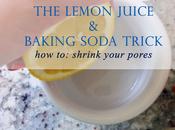 {The Lemon Juice Baking Soda Trick}