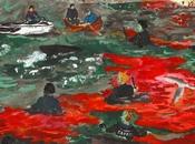 Faroe Islands Whale Hunt—Painting Marie Mason