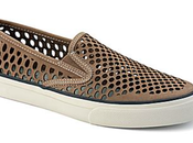 Socks? Worry!: Sperry Top-sider Cloud Logo Laser Perf Slip-On Sneaker