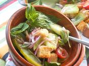 Toscana Toasted Panzanella Salad with Heirloom Tomatoes