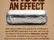 Chipotle Invites Dallas Support Public Radio June 11th