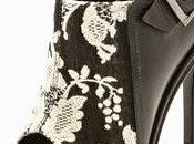 Shoe Tibi Milou Brocade Open-toe Bootie