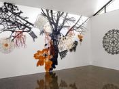 Paper Arts Hand Installation