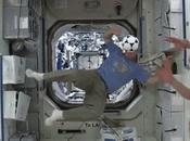 Watch: Playing Football Space Looks Like