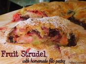 Fruit Strudel with Homemade Filo Pastry