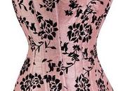 Pick Day: Pink Black Floral Corset