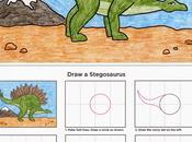 Draw Stegosaurus