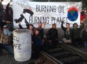 Climate Activists Blockade Terminal, Demand Halt Crude-by-Rail Traffic Pacific Northwest