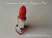 Coloressence Lipstick Poetry Pink Review Swatches.