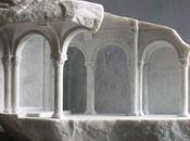 Miniature Medieval Interiors Carved into Marble Blocks