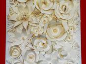 Chanel Camelia Paper Flower Wall Backdrop Decor