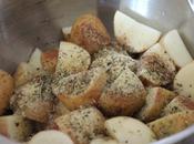 Garlic Piri Roasted Potatos