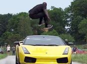 Watch: This Jumps Over Speeding Lamborghini 80mph