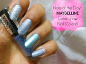 Blingy Blue Nails from Maybelline!!