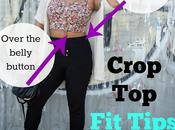 Crop Tips Size Easy Wear