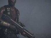 Stills from Halo: Nightfall Shows Mike Colter with Guns