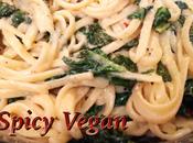 Pasta with Spicy Alfredo Sauce Greens Fairy Tale