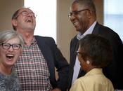 Final Photo from Wedding Celebration: Friends Sharing Laugh