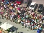 What Economic Recovery? 1,000+ Line Free Food Miami