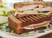 Chicken Panini with Apples, Swiss Cheese Thyme