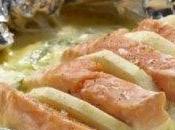 Salmon Creamed With Apples